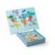 JUEGO APLI DIDACTICO MAGNETICO MAPA MUNDI 40 PIEZAS +3 AÑOS