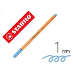 Rotulador Stabilo Point 88 Azul claro