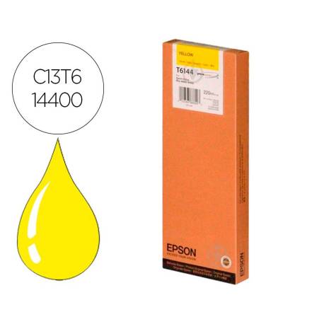 CARTUCHO INK-JET EPSON T6144 COLOR AMARILLO C13T614400