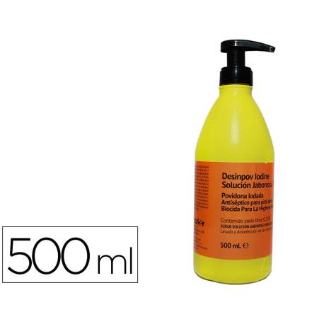 SOLUCION ANTISEPTICA CLORHEXIDINA DESINCLOR JABON 0,8 % BOTE 500 ML