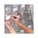 ETIQUETA ADHESIVA AVERY REMOVIBLE PARA IMPRESORA LASER INYECCION TINTA FOTOCOPIADORA COLOR BLANCA 62X89 MM