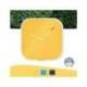 RELOJ LEITZ COSY DE PARED SILENCIOSO CRISTAL 30X30CM COLOR AMARILLO
