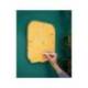 RELOJ LEITZ COSY DE PARED SILENCIOSO CRISTAL 30X30CM COLOR AMARILLO