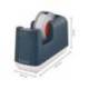 PORTARROLLO SOBREMESA LEITZ COSY PLASTICO PARA CINTAS 33 MT GRIS