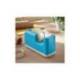 PORTARROLLO SOBREMESA LEITZ COSY PLASTICO PARA CINTAS 33 MT AZUL