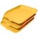BANDEJA SOBREMESA LEITZ PLASTICO SET DE 3 UNIDADES AMARILLO