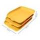 BANDEJA SOBREMESA LEITZ PLASTICO SET DE 3 UNIDADES AMARILLO