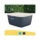 FICHERO CAJONES DE SOBREMESA LEITZ COSY 2 CAJONES COLOR GRIS