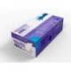 GUANTE DE NITRILO DESECHABLE SENSITIVE SIN POLVO TALLA L GRANDE AZUL CAJA DE 100 UNIDADES