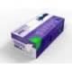 GUANTE DE NITRILO DESECHABLE SENSITIVE SIN POLVO TALLA M MEDIANA AZUL CAJA DE 100 UNIDADES