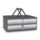 FICHERO CAJONES DE SOBREMESA CEP MOOV UP RECICLADO 80% CON CERRADURA RECICLADO 80% 3 CAJONES GRIS