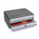 FICHERO CAJONES DE SOBREMESA CEP MOOV UP RECICLADO 80% CON CERRADURA RECICLADO 80% 2 CAJONES GRIS