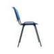 SILLA MARCA ROCADA CONFIDENTE ESTRUCTURA METALICA RESPALDO Y ASIENTO EN POLIMERO COLOR AZUL