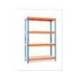 ESTANTERIA METALICA AR STABIL XL 200X150X60 CM 4 ESTANTES 430 KG POR ESTANTE BANDEJA DE MADERA SIN TORNILLOS
