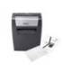 DESTRUCTORA DE DOCUMENTOS MARCA REXEL MOMENTUM X308 CAPACIDAD DE CORTE 8 HOJAS DESTRUYE GRAPAS Y CLIPS 15 LITROS