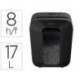 DESTRUCTORA DOCUMENTOS FELLOWES LX-45 CAPACIDAD DE CORTE 8 H SEGURIDAD P4 DESTRUYE GRAPAS CLIPS