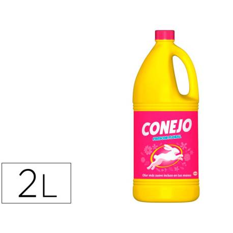 Lejia conejo frescor floral botella de 2 L