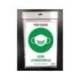 SEÑAL ADHESIVA AVERY USAR MASCARILLA DIN A4 RESISTENTE A LOS RAYOS UV PACK DE 2 UDS