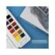 Acuarela Daler Rowney Aquafine Travel Set con pincel Caja 12 colores