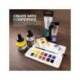 Acuarela Daler Rowney Aquafine Travel Set con pincel Caja 12 colores