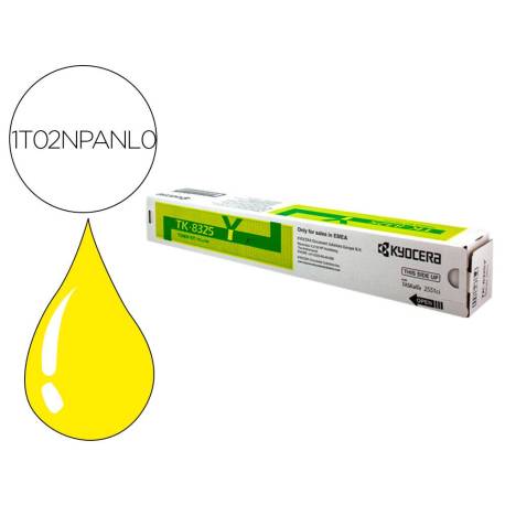 TONER KYOCERA -MITA TONER COLOR AMARILLO TK8325Y