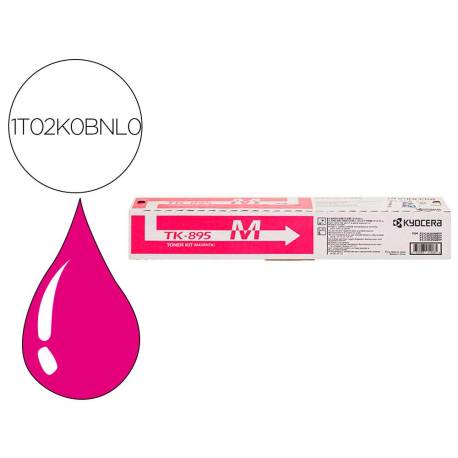 TONER KYOCERA -MITA TK985M FSC-8020MCP / 8025MCP / C8520 / C8525 LASER COLOR MAGENTA TK895M