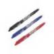 BOLIGRAFO PILOT FRIXION BALL BORRABLE 0,7 MM PUNTA MEDIA COLOR NEGRO EN BLISTER
