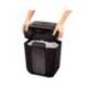 DESTRUCTORA DE DOCUMENTOS MARCA FELLOWES LX-41 CAPACIDAD 8H SEGURIDAD P4 DESTRUYE GRAPAS CLIPS Y TARJETA PAPELERA 17 L