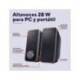 ALTAVOCES MARCA TRUST ARYS 2.0 POTENCIA 28W CONTROL DE VOLUMEN Y CONEXION AURICULARES