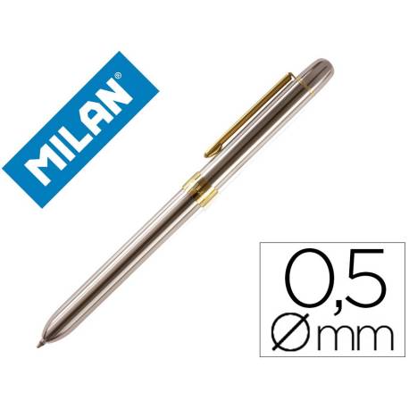 BOLIGRAFO MILAN TRAZO DE 0,7 MM COLOR AZUL/ ROJO