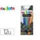 LAPICES DE COLORES CARIOCA METALLIC HEXAGONAL MINA 3,3 MM CAJA DE 12 COLORES