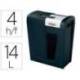 DESTRUCTORA DE DOCUMENTOS MARCA REXEL SECURE MC4
