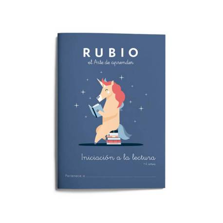 CUADERNO MARCA RUBIO INICIACION A LA LECTURA + 4 AÑOS