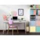 FICHERO DE CAJONES SOBREMESA MARCA EXACOMPTA BIG-BOX AQUAREL NEGRO 4 CAJONES COLORES PASTEL GLOSSY