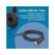 AURICULAR KENSINGTON HI-FI CON MICROFONO USB CABLE 180 CM NEGRO