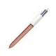 BOLIGRAFO MARCA BIC 0,4 MM CUATRO COLORES