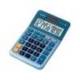 CALCULADORA CASIO MS-100EM DE SOBREMESA 10 DIGITOS TX +/- TECLA DOBLE CERO COLOR AZUL