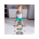 JUEGO DIDACTICO MARCA MIDEER DINOSAURIO CON 64 ADHESIVOS PARA SUELO REMOVIBLES +3 AÑOS