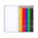 LAPICES DE COLORES MARCA STAEDTLER ACUARELABLES CAJA METAL DE 12 COLORES SURTIDOS