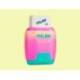SACAPUNTAS MARCA MILAN COMPACT SUNSET PLASTICO 2 USOS CON GOMA DE BORRAR COLORES SURTIDOS " NO SE PEUDEN ELEGIR"