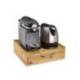 SOPORTE PARA CAPSULAS DE CAFE MARCA CEP SILVA BAMBU 1 CAJON 305X326X98 MM