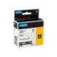 CINTA MARCA DYMO VINILO BLANCO 19MM X 5,5MT PARA ETIQUETADORA RHINO