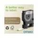 CINTA MARCA DYMO VINILO BLANCO 19MM X 5,5MT PARA ETIQUETADORA RHINO
