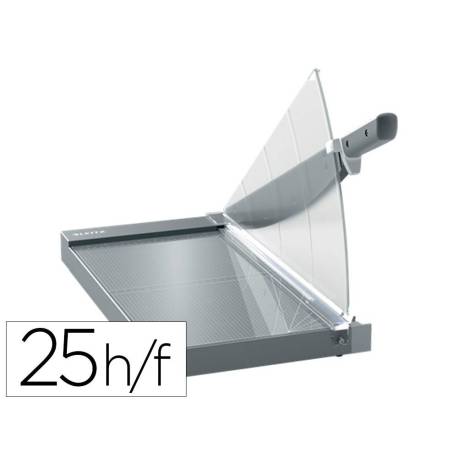GUILLOTINA DE PALANCA LEITZ DIN A3 LONGITUD CORTE 457 MM CAPACIDAD DE CORTE 25H