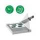 GUILLOTINA DE PALANCA LEITZ PRECISION HOME OFFICE DIN A4 BASE PLASTICO LONGITUD CORTE 381 MM CAPACIDAD DE CORTE 10