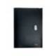 CARPETA LEITZ RECYCLE GOMAS TRES SOLAPAS DIN A4 POLIPROPILENO COLOR NEGRO