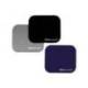 ALFOMBRILLA PARA RATON MARCA FELLOWES CON PROTECCION MICROBAN COLOR NEGRO 226X192X3 MM