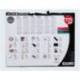 SET DE PINTURAS MARCA DALER ROWNEY 115 PIEZAS CON CABALLETE DE ALUMINIO PLEGABLE 457X73X584 MM
