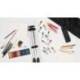 SET DE PINTURAS MARCA DALER ROWNEY 115 PIEZAS CON CABALLETE DE ALUMINIO PLEGABLE 457X73X584 MM
