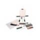 SET DE PINTURAS MARCA DALER ROWNEY 163 PIEZAS CON CABALLETE DE ALUMINIO PLEGABLE 500X70X727 MM